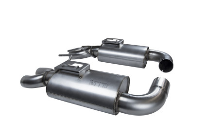 3" Muffler Section. 2015-2020 Shelby GT350. Converts Kooks X-Pipe to Full Exh.